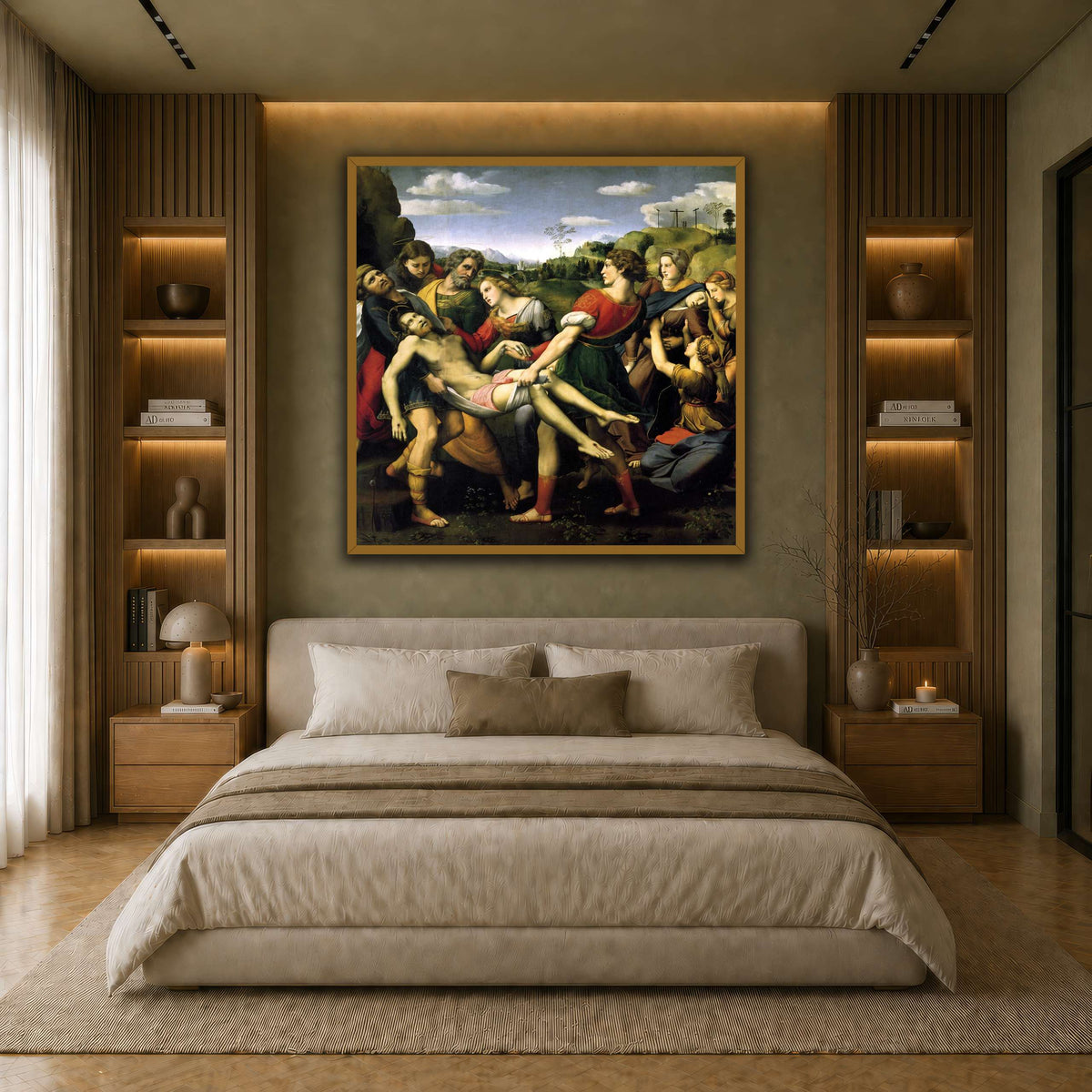 Raffaello_Sanzio_deposizione earth-bedroom