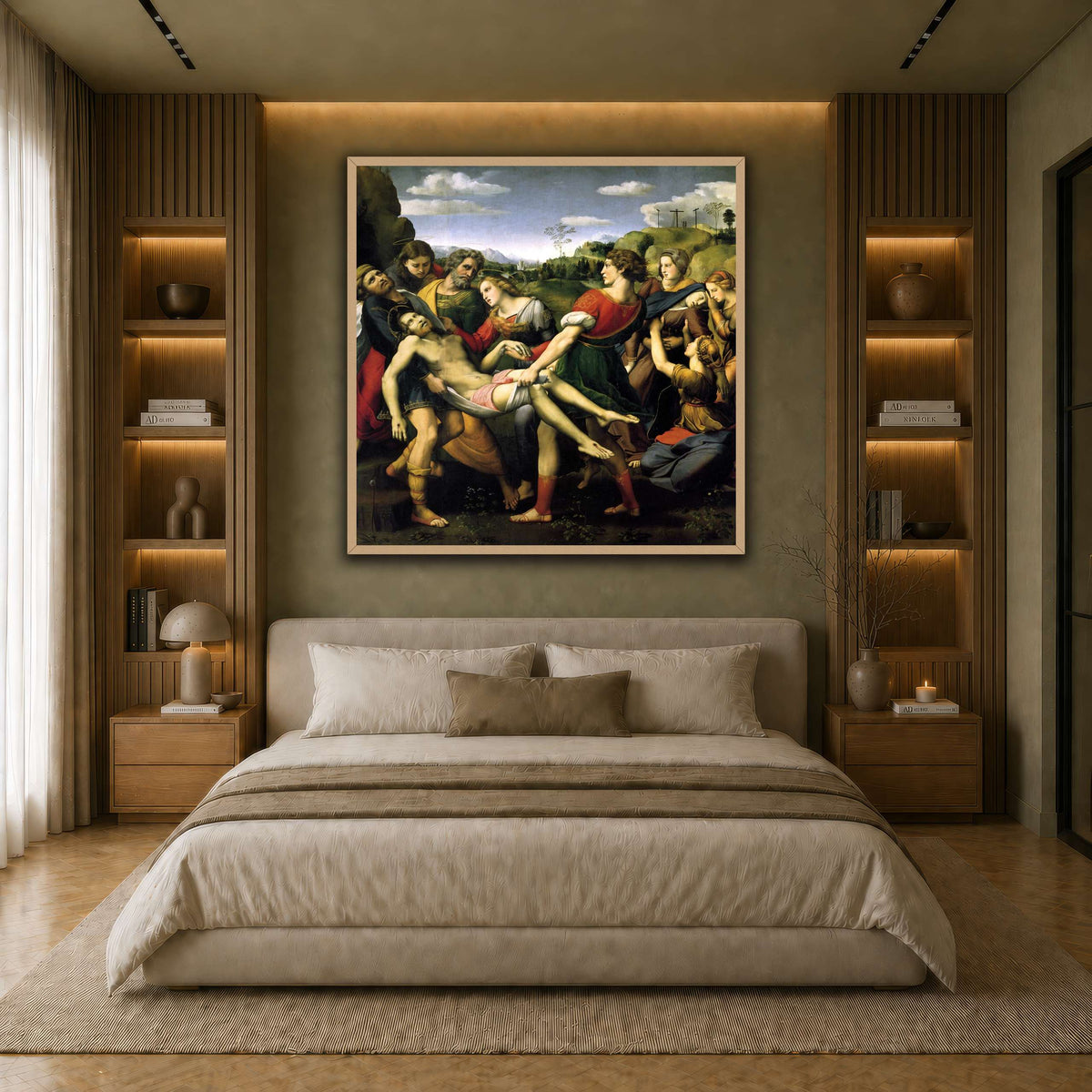 Raffaello_Sanzio_deposizione earth-bedroom