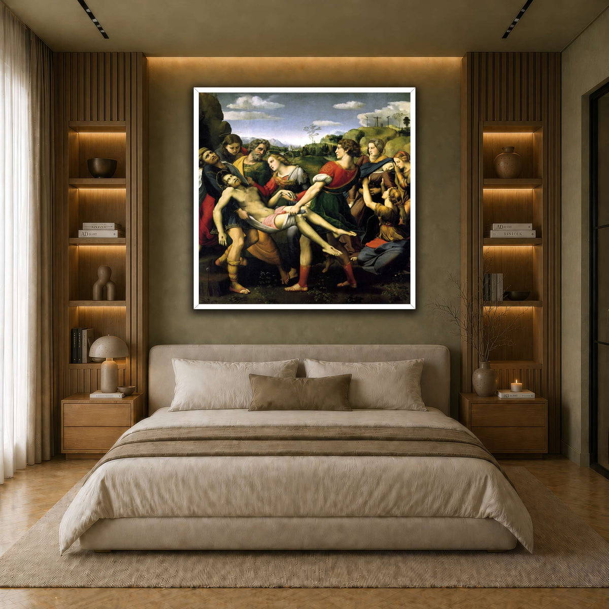 Raffaello_Sanzio_deposizione earth-bedroom
