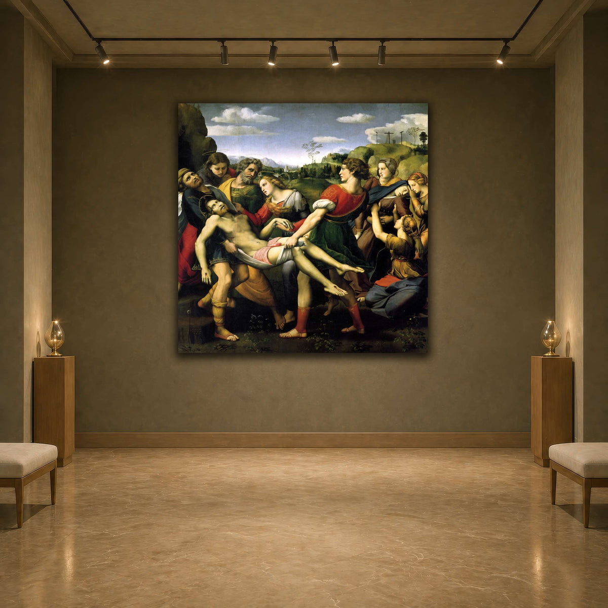Raffaello_Sanzio_deposizione earth-agallery