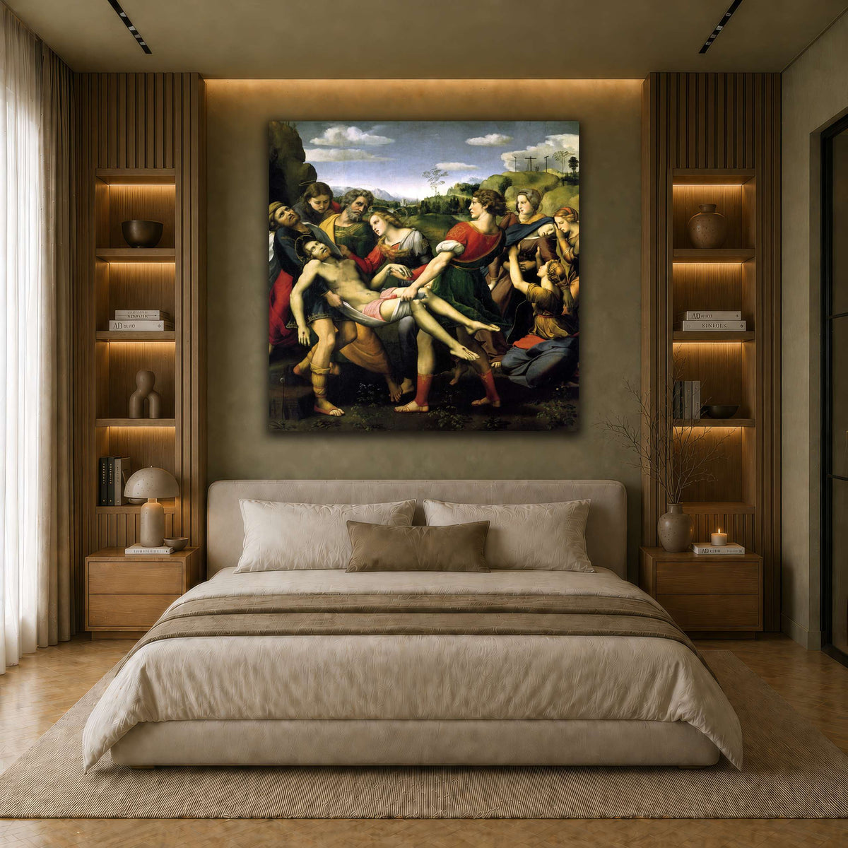 Raffaello_Sanzio_deposizione earth-bedroom