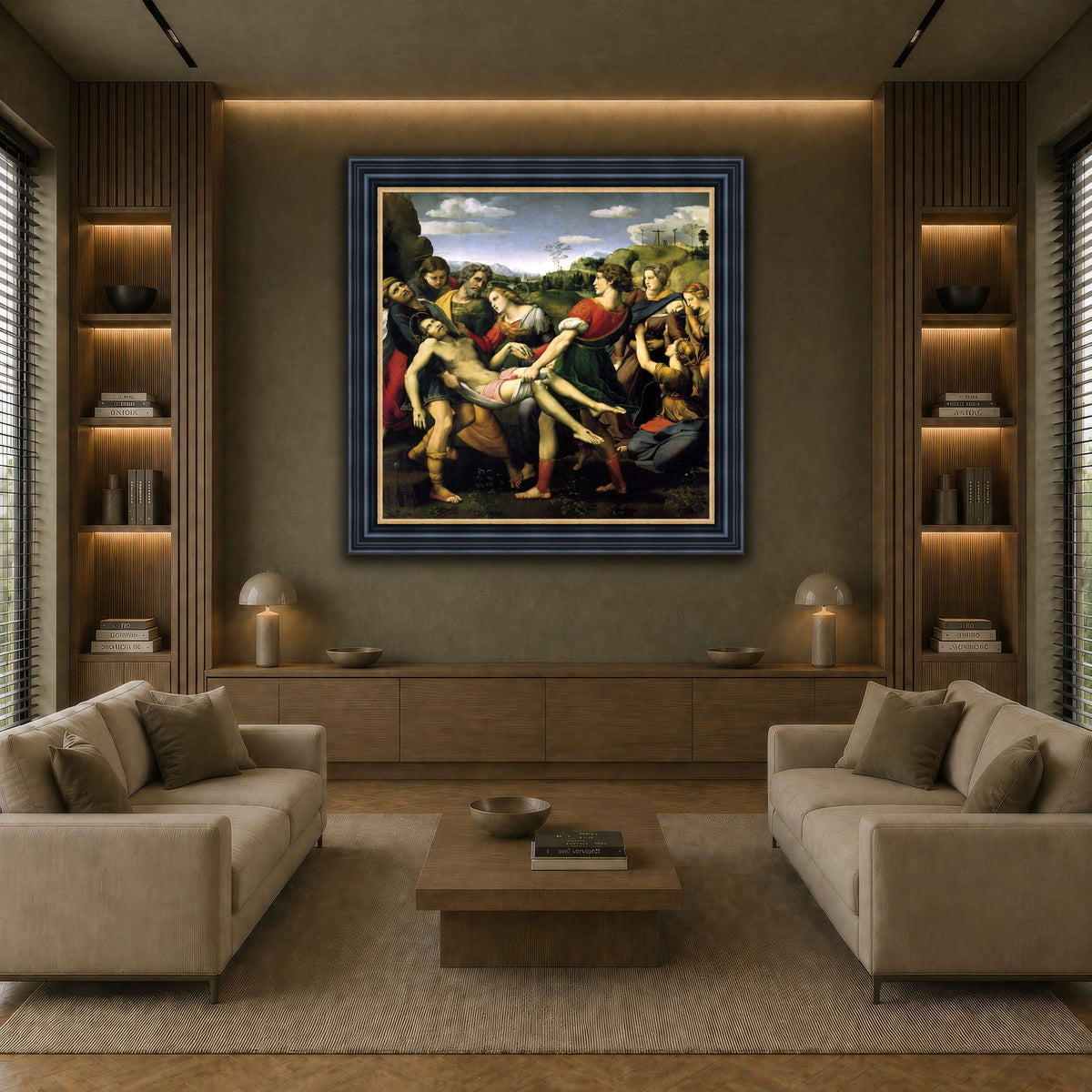Raffaello_Sanzio_deposizione earth-living room