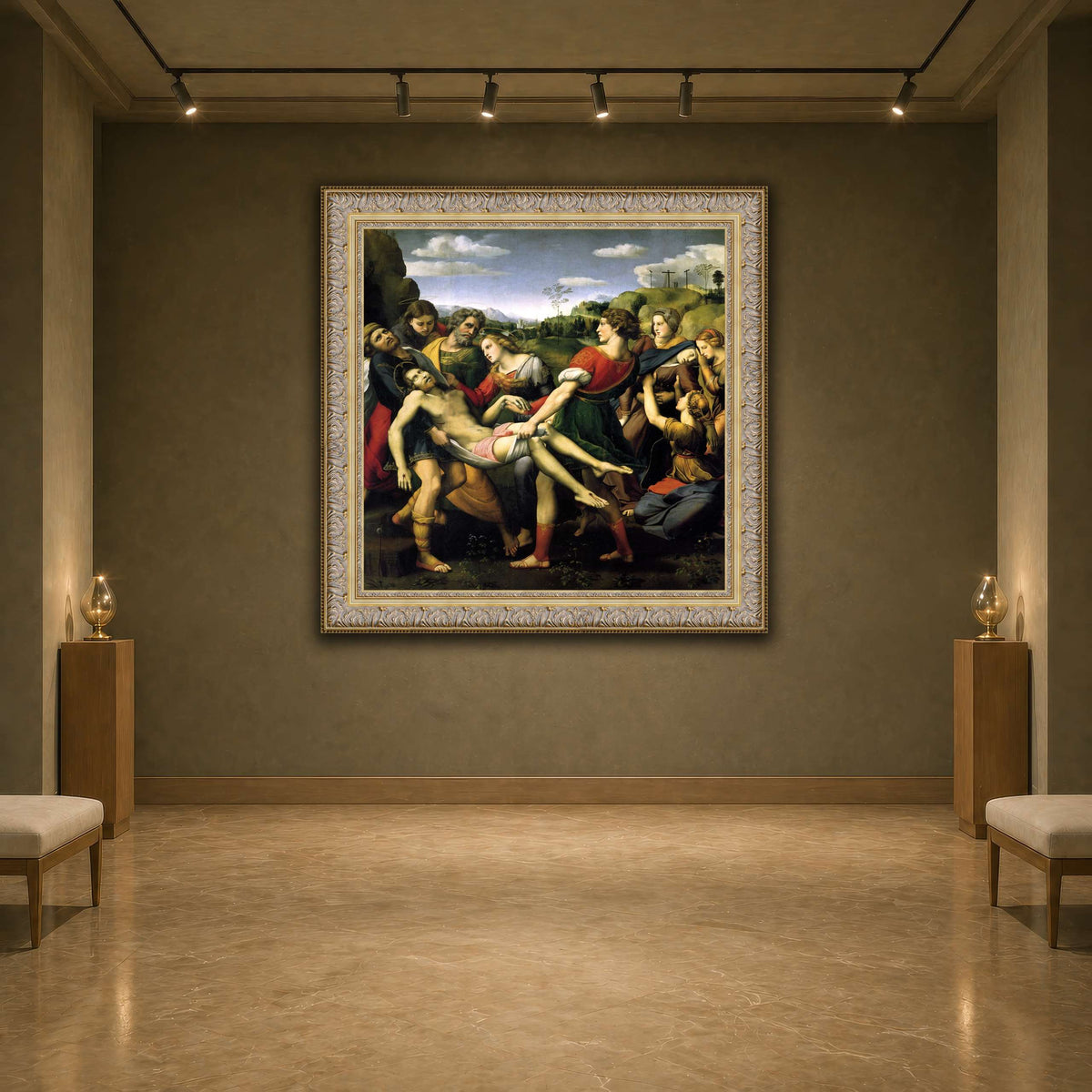 Raffaello_Sanzio_deposizione earth-agallery