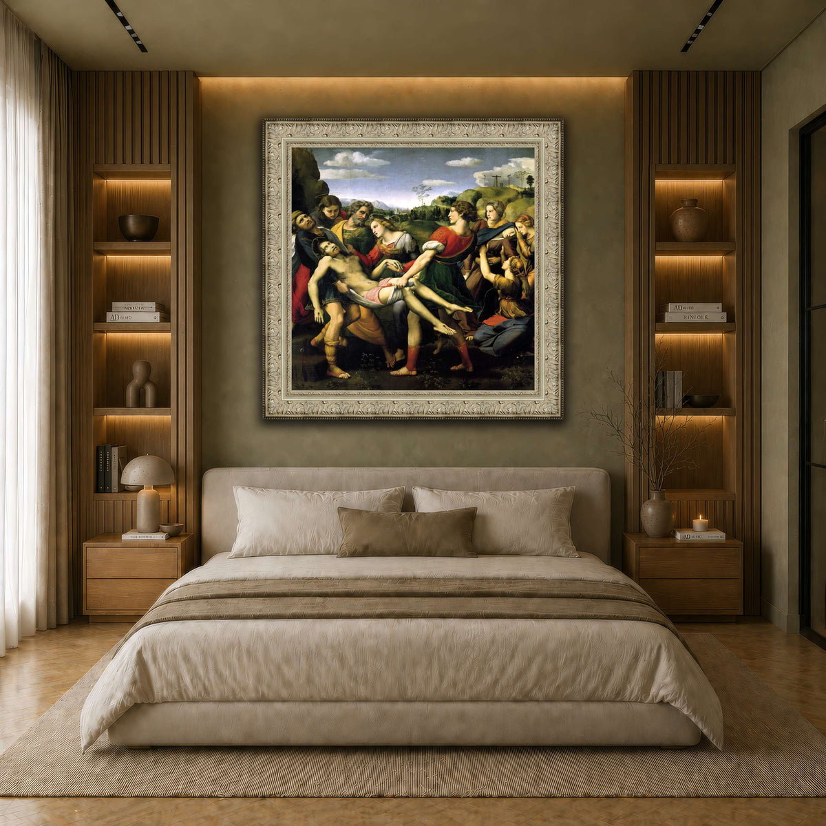 Raffaello_Sanzio_deposizione earth-bedroom