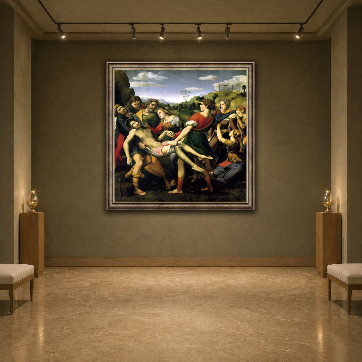 Raffaello_Sanzio_deposizione earth-agallery