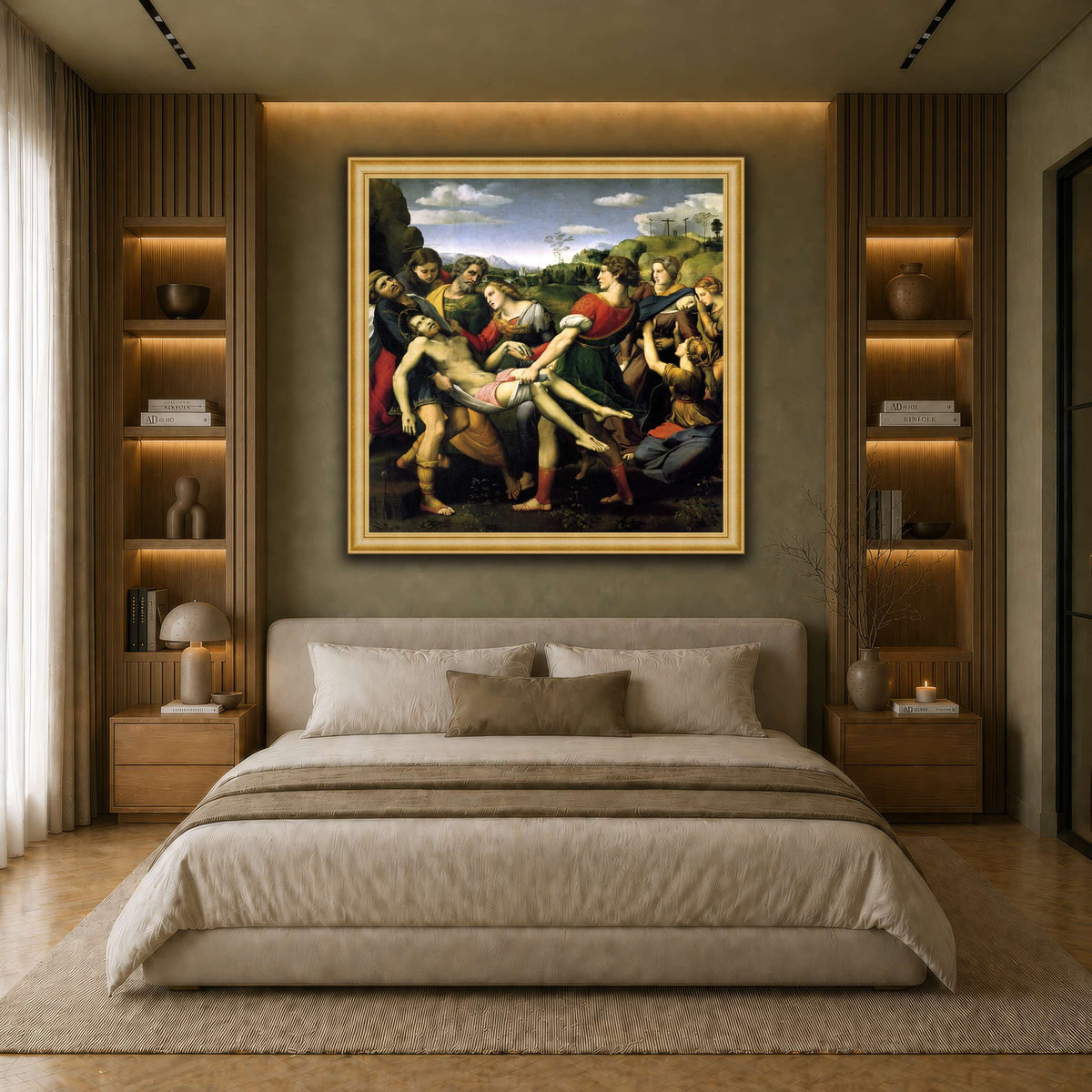 Raffaello_Sanzio_deposizione earth-bedroom