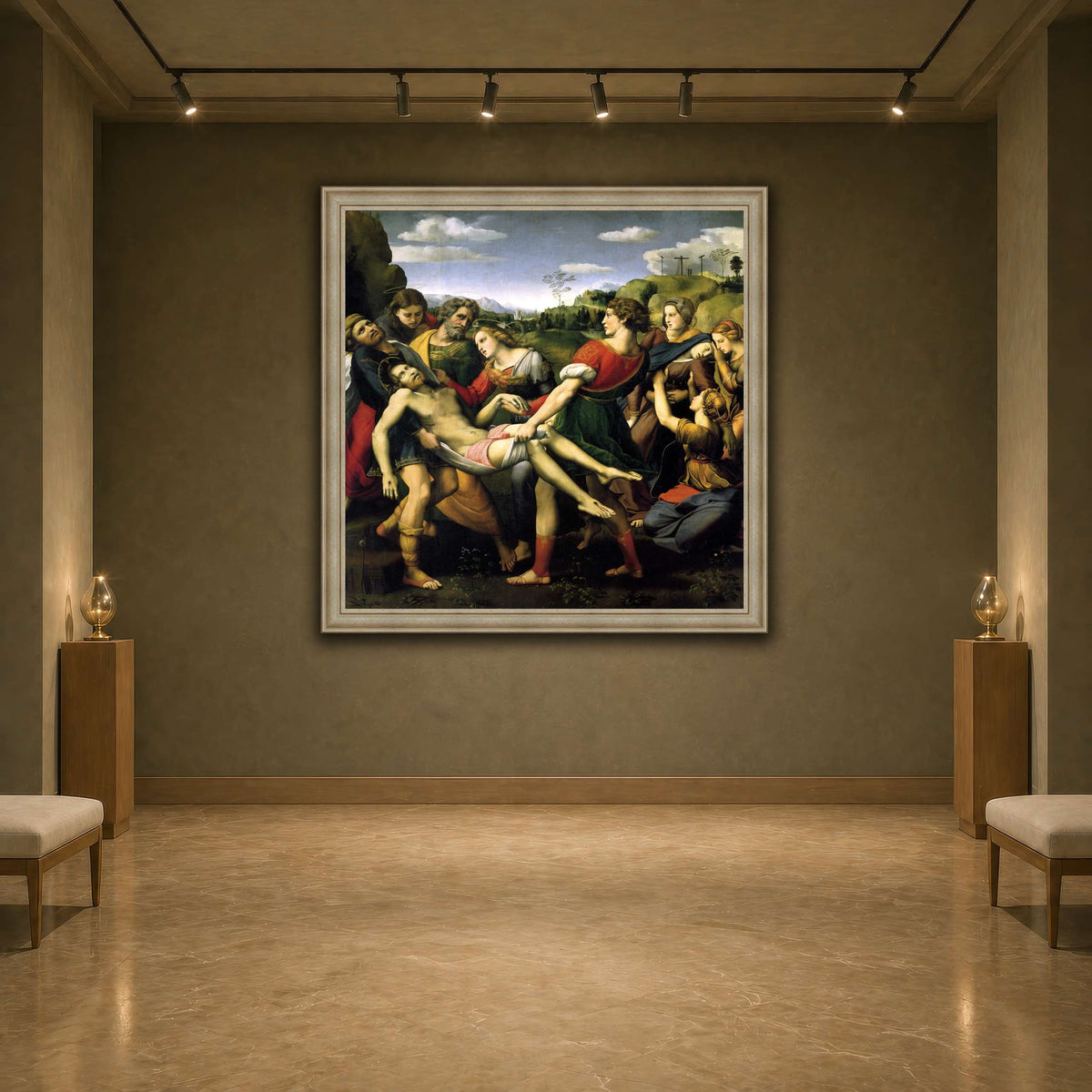 Raffaello_Sanzio_deposizione earth-agallery