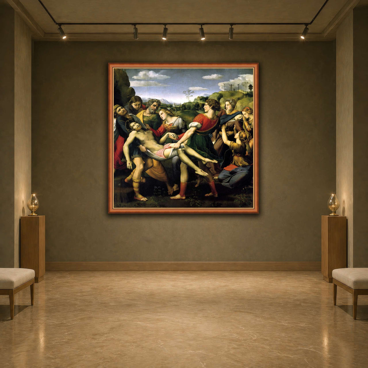 Raffaello_Sanzio_deposizione earth-agallery