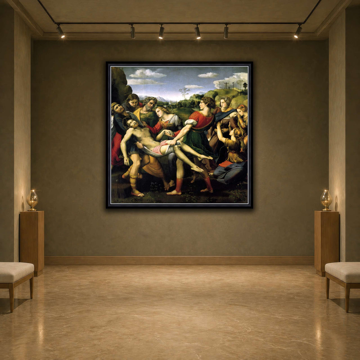 Raffaello_Sanzio_deposizione earth-agallery