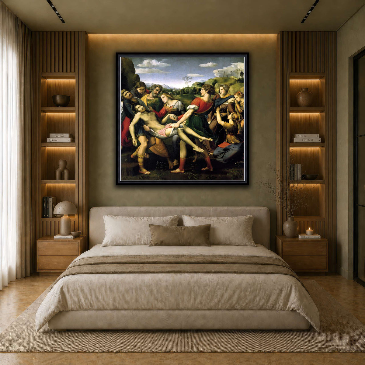 Raffaello_Sanzio_deposizione earth-bedroom