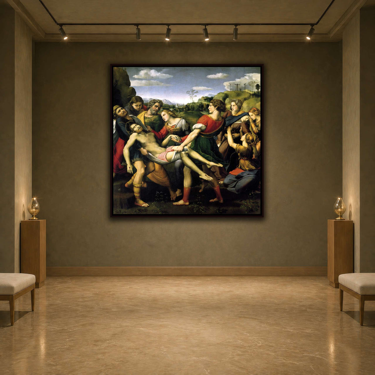 Raffaello_Sanzio_deposizione earth-agallery