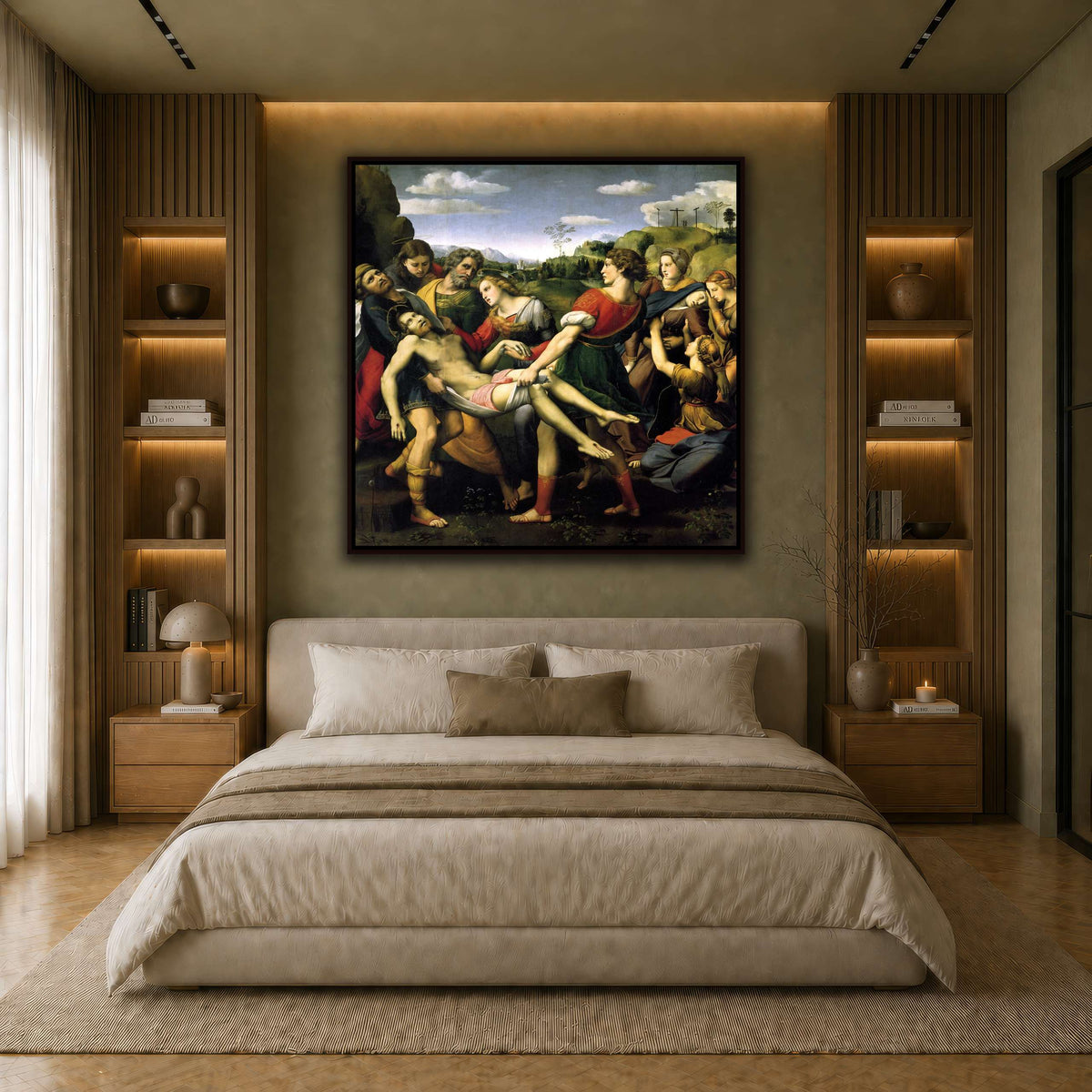 Raffaello_Sanzio_deposizione earth-bedroom