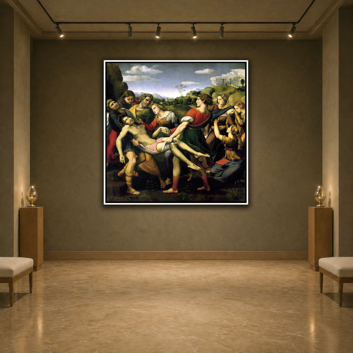 Raffaello_Sanzio_deposizione earth-agallery