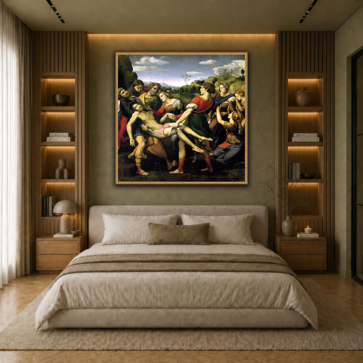 Raffaello_Sanzio_deposizione earth-bedroom