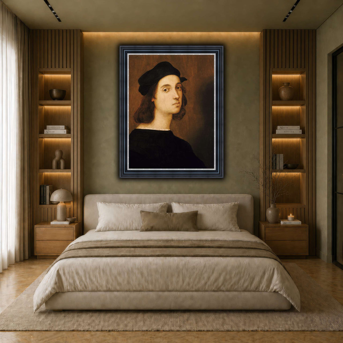 Raffaello_Sanzio_self_portrait earth-bedroom