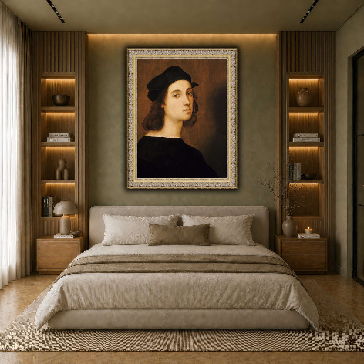 Raffaello_Sanzio_self_portrait earth-bedroom