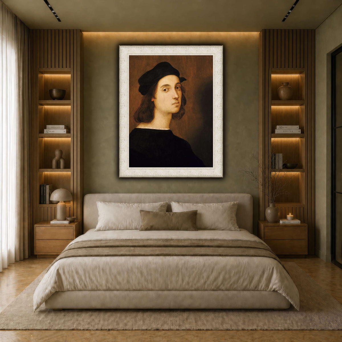 Raffaello_Sanzio_self_portrait earth-bedroom