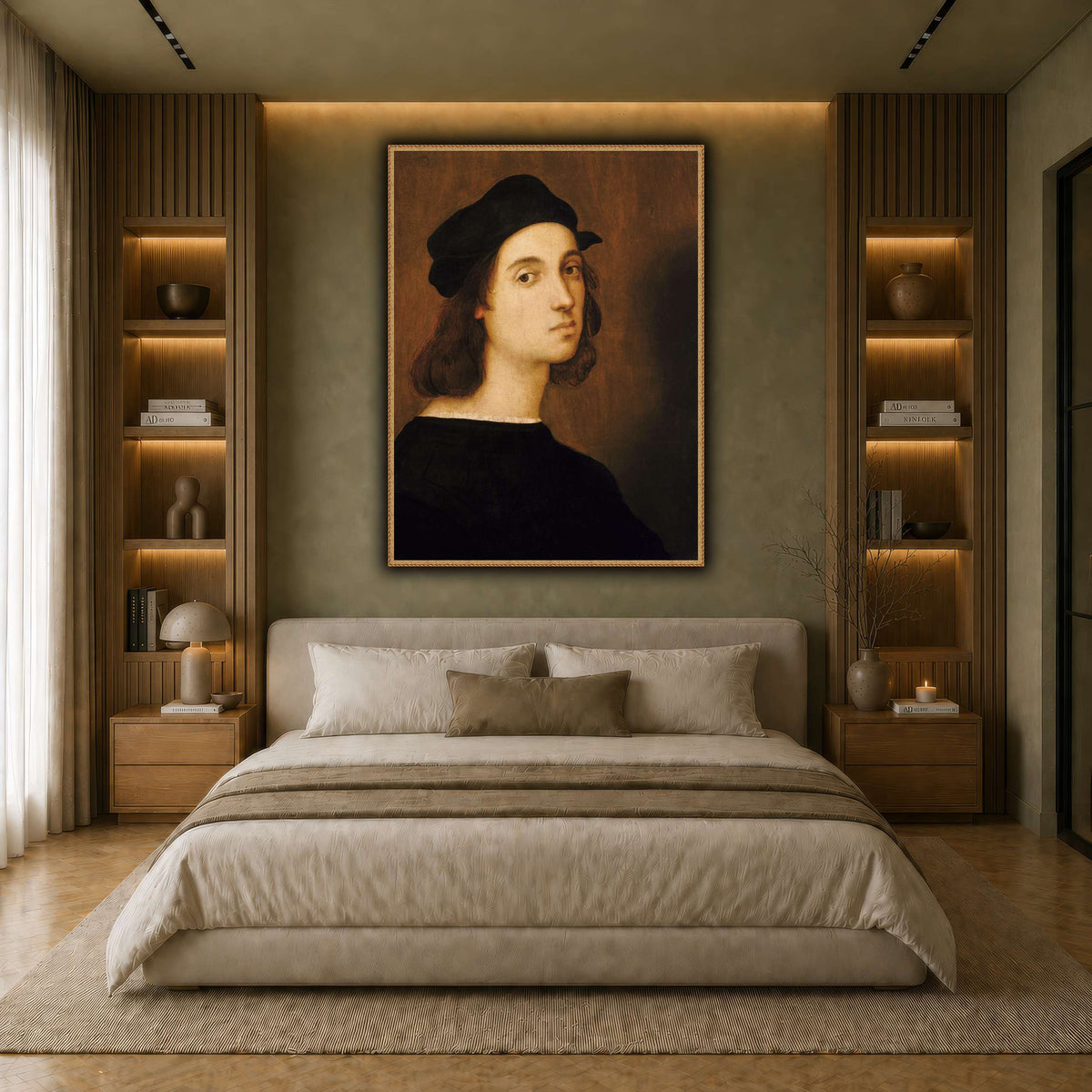 Raffaello_Sanzio_self_portrait earth-bedroom