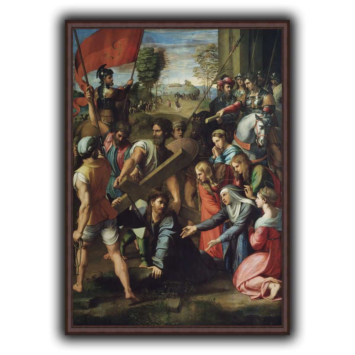 Raphael_Christ_Falling_on_the_Way_to_Calvary