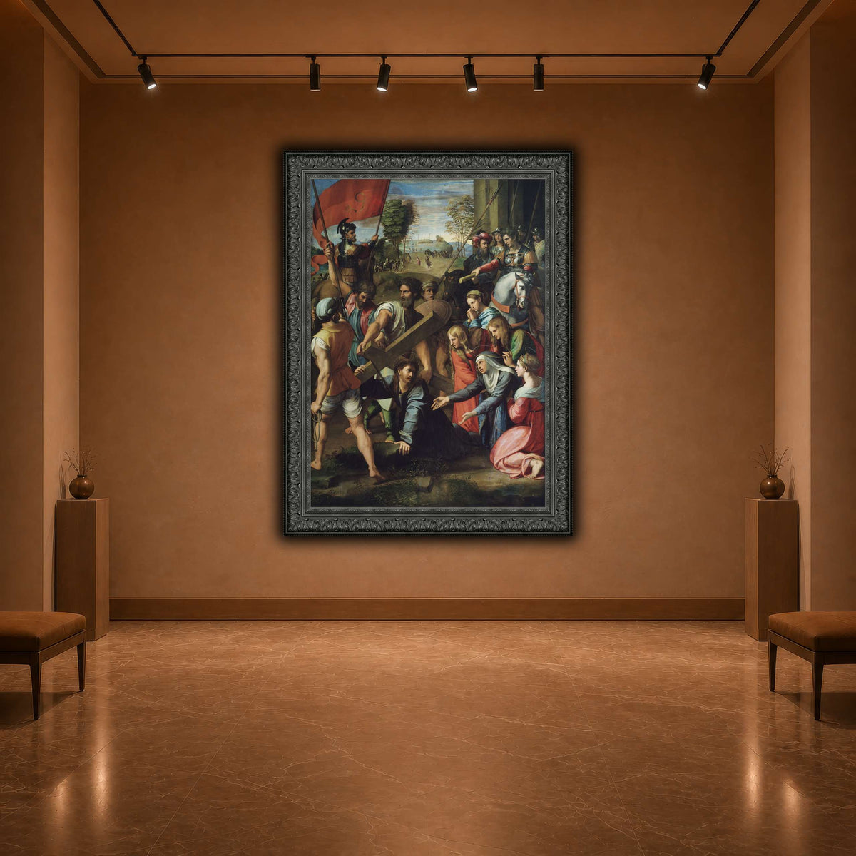 Raphael_Christ_Falling_on_the_Way_to_Calvary warm-agallery