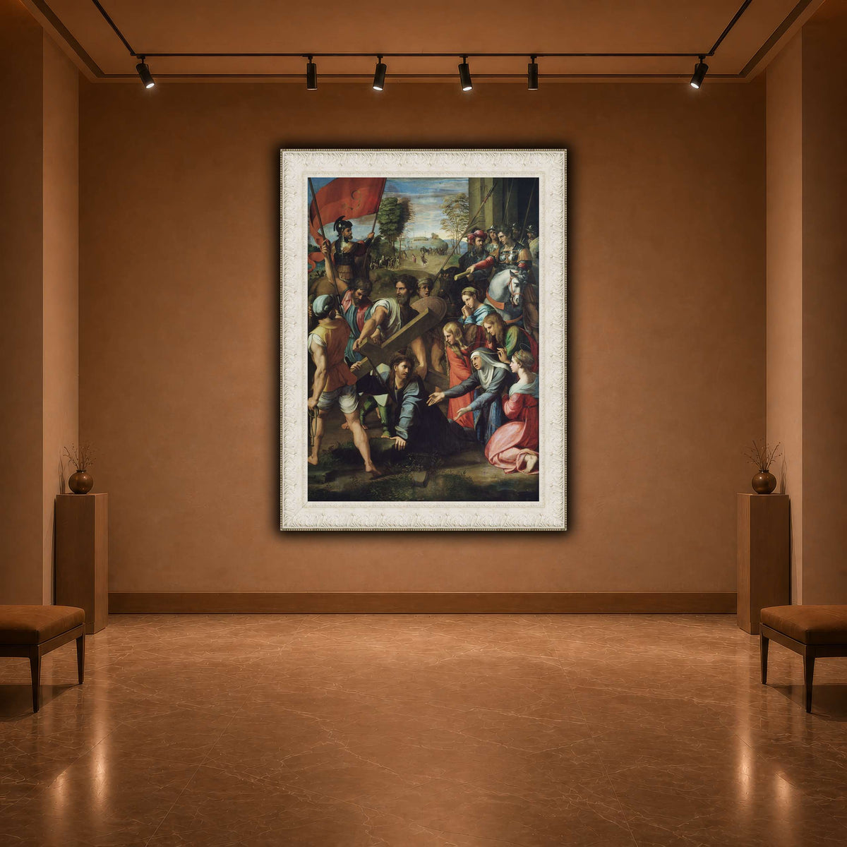 Raphael_Christ_Falling_on_the_Way_to_Calvary warm-agallery