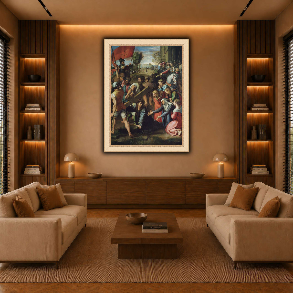 Raphael_Christ_Falling_on_the_Way_to_Calvary warm-living-room