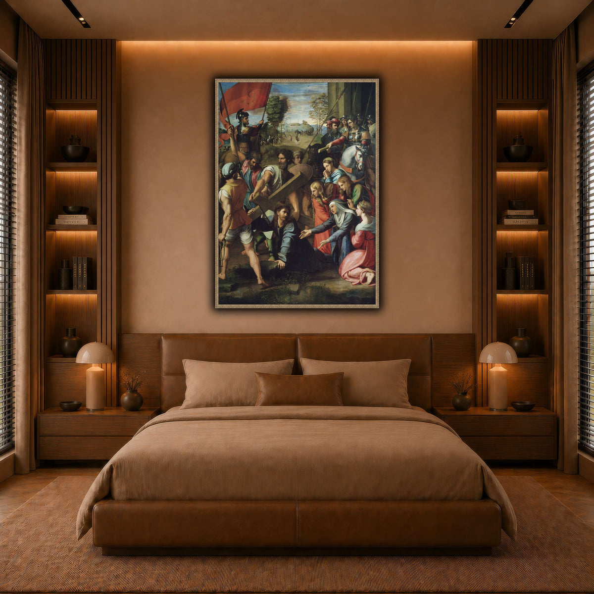 Raphael_Christ_Falling_on_the_Way_to_Calvary warm-bedroom