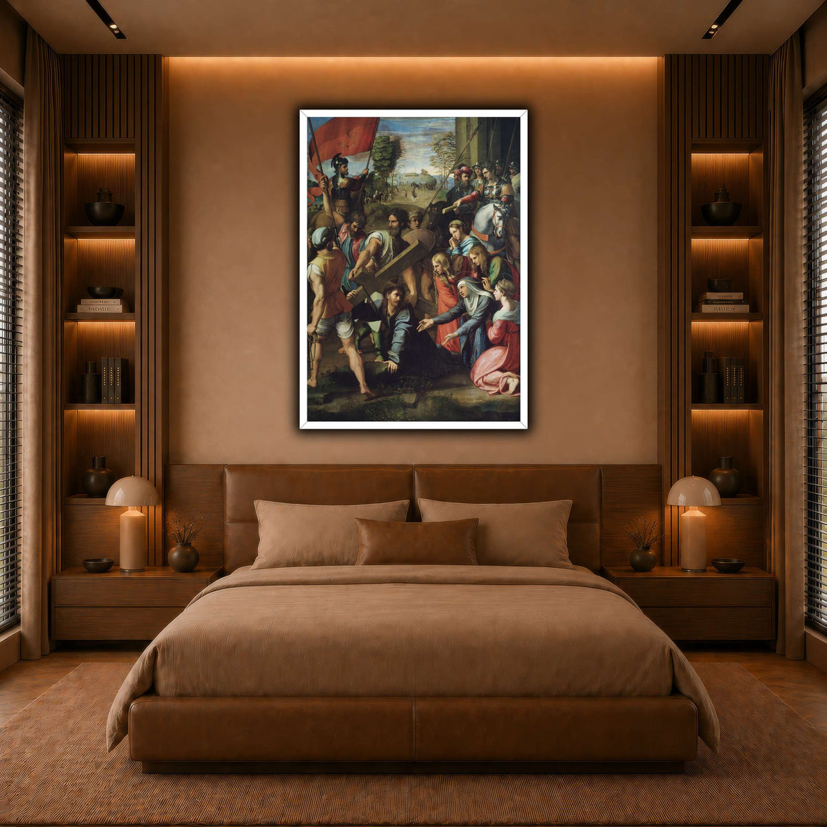 Raphael_Christ_Falling_on_the_Way_to_Calvary warm-bedroom