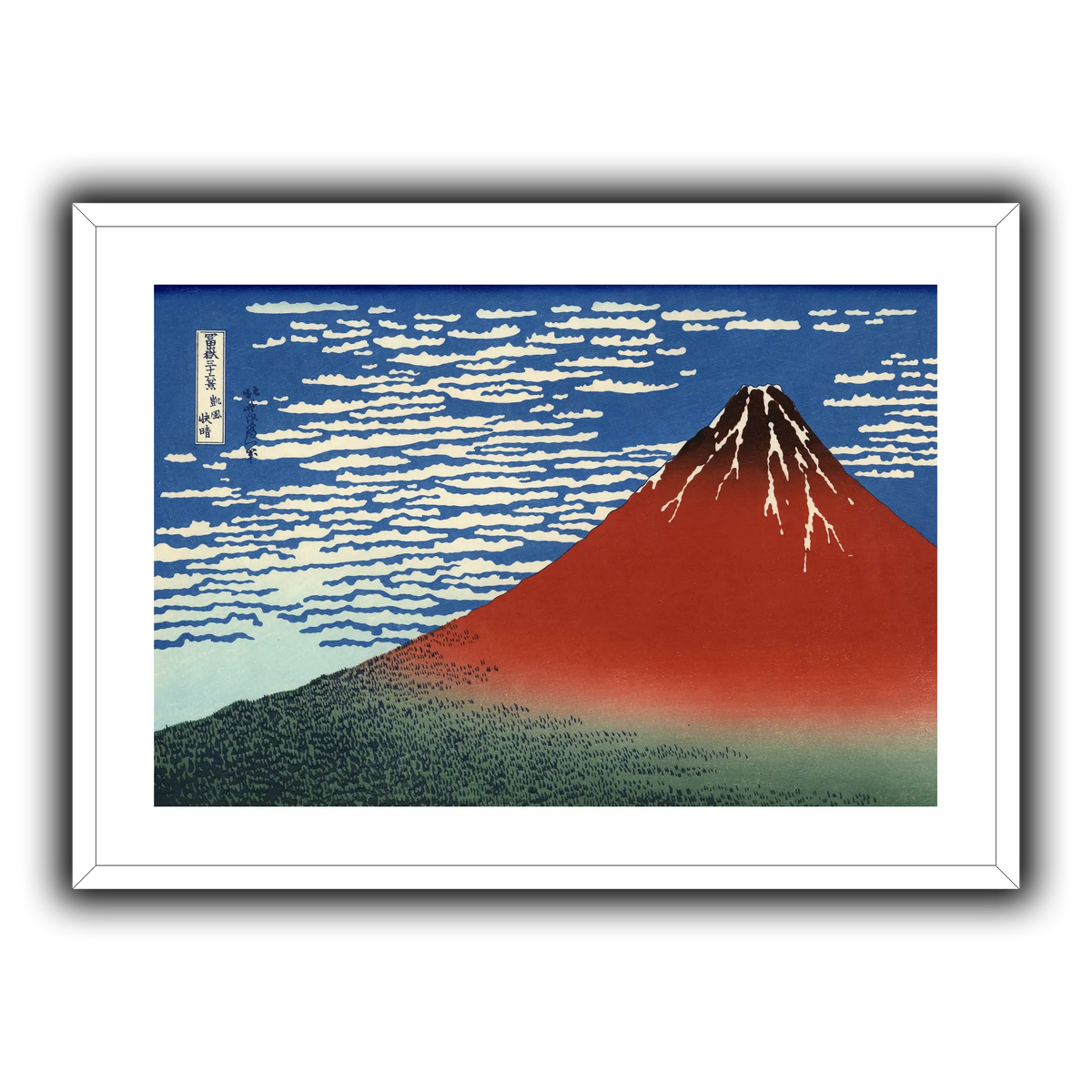 Red_Fuji_Katsushika Hokusai