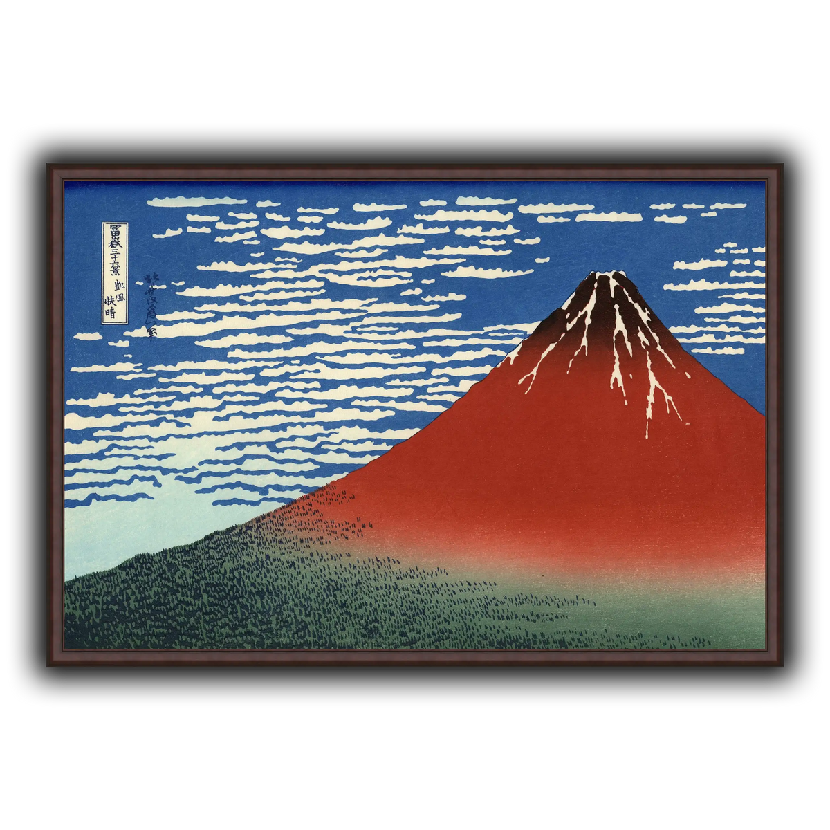 Red_Fuji_Katsushika Hokusai