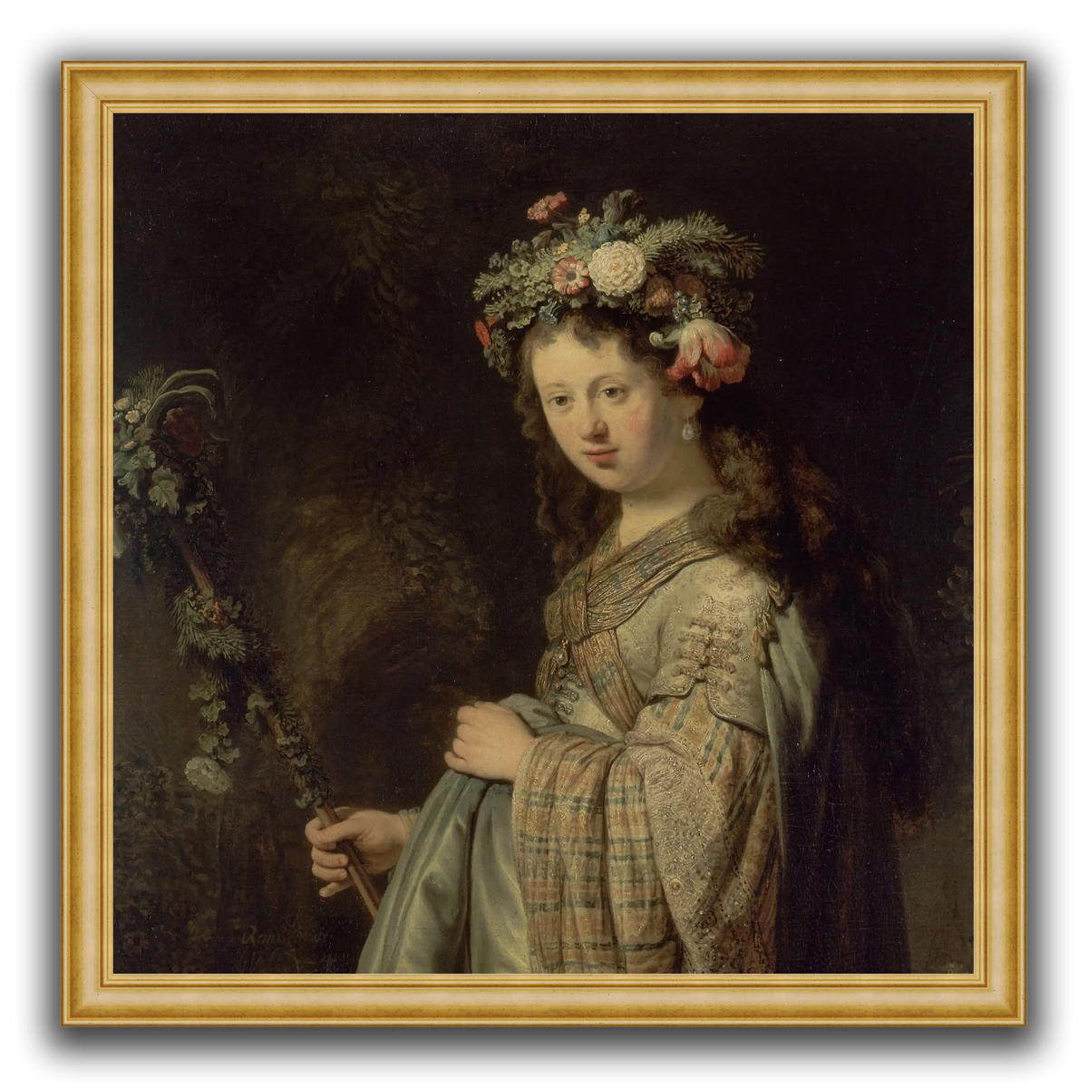 Флора_Rembrandt-van-Rijn