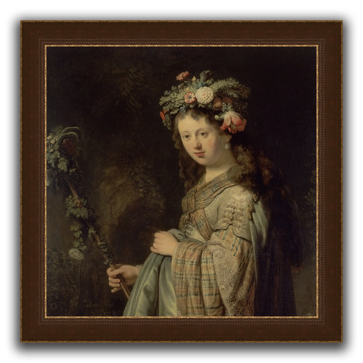 Флора_Rembrandt-van-Rijn