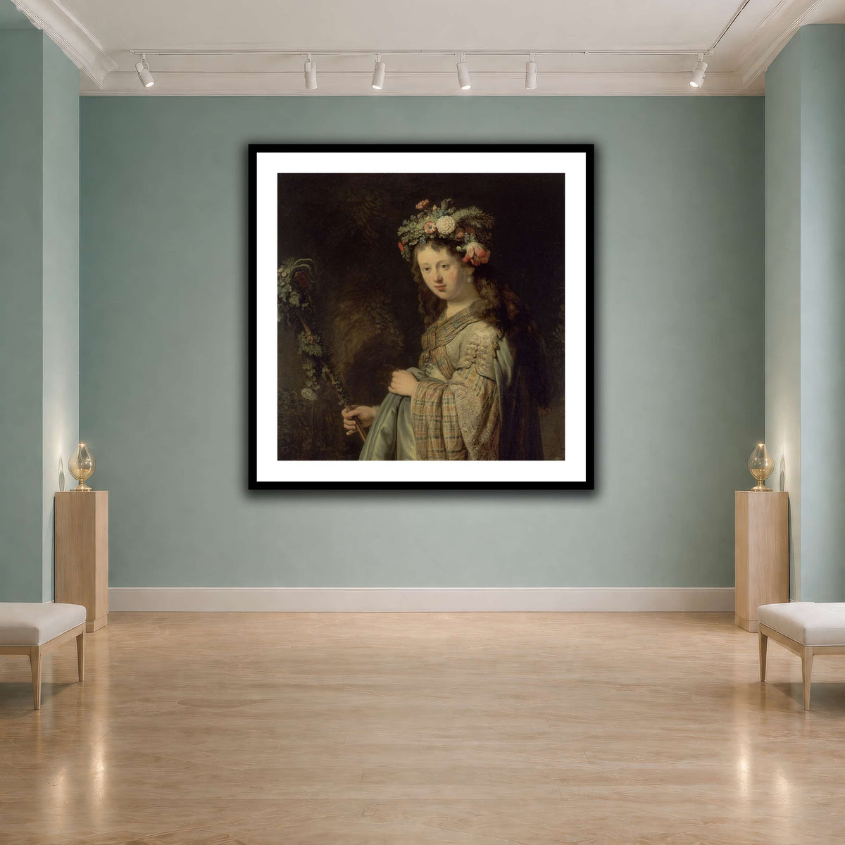 Флора_Rembrandt-van-Rijn cool-agallery