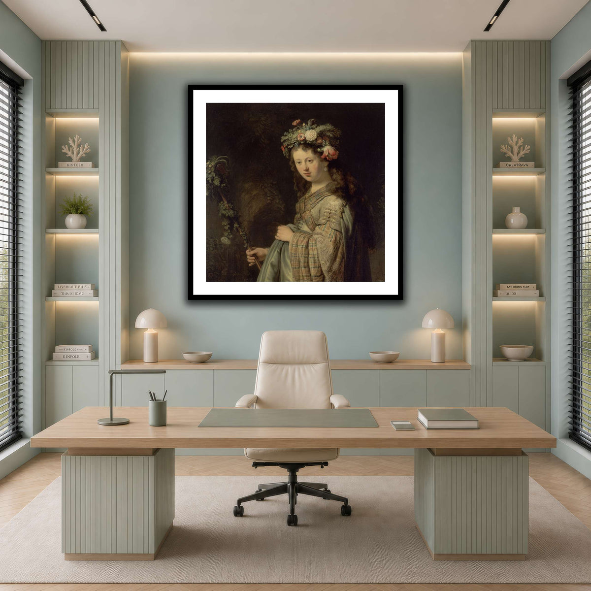 Флора_Rembrandt-van-Rijn cool-office