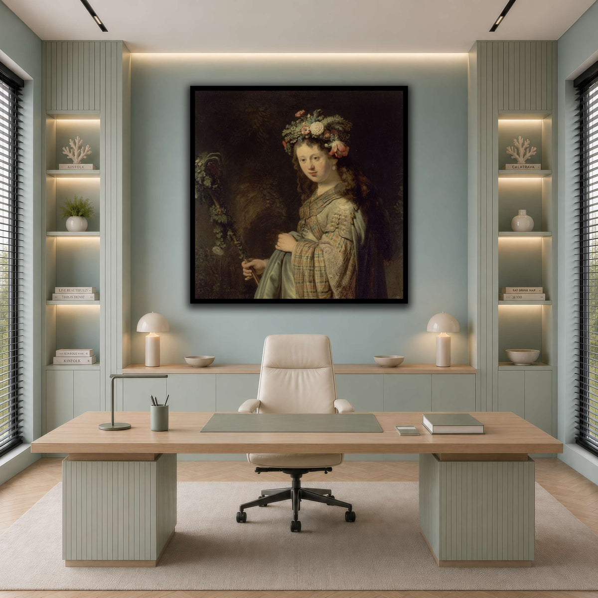 Флора_Rembrandt-van-Rijn cool-office