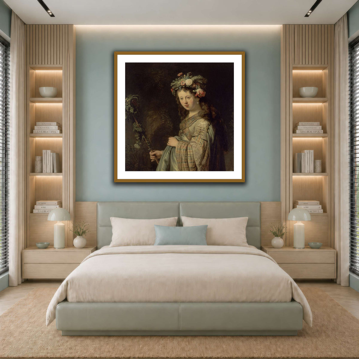 Флора_Rembrandt-van-Rijn cool-bedroom