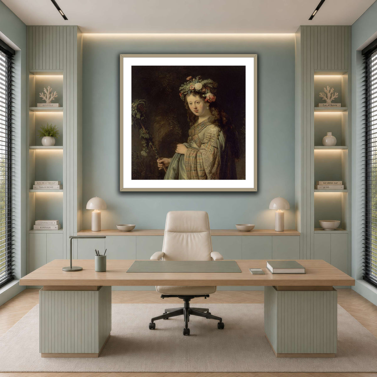 Флора_Rembrandt-van-Rijn cool-office