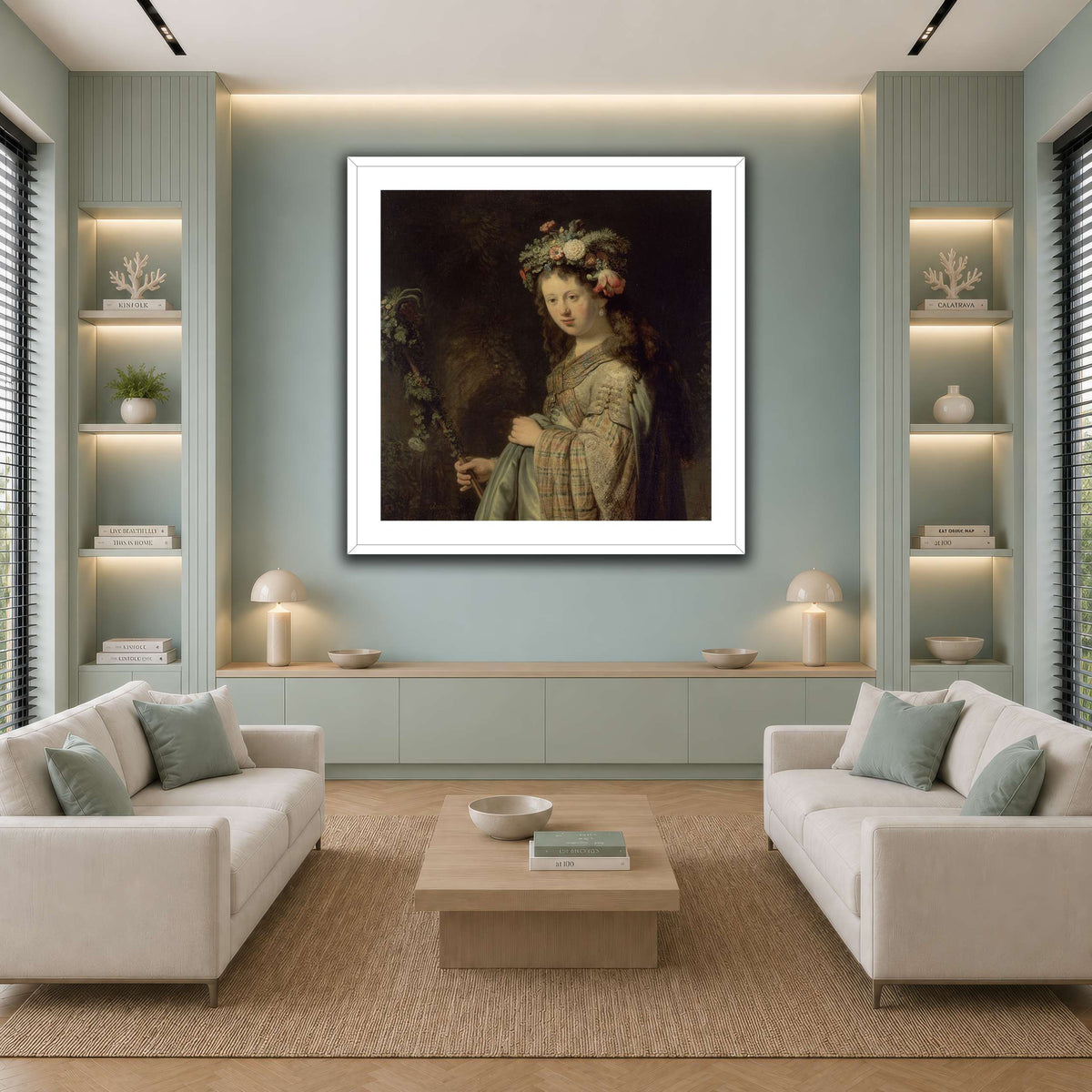 Флора_Rembrandt-van-Rijn cool-living room