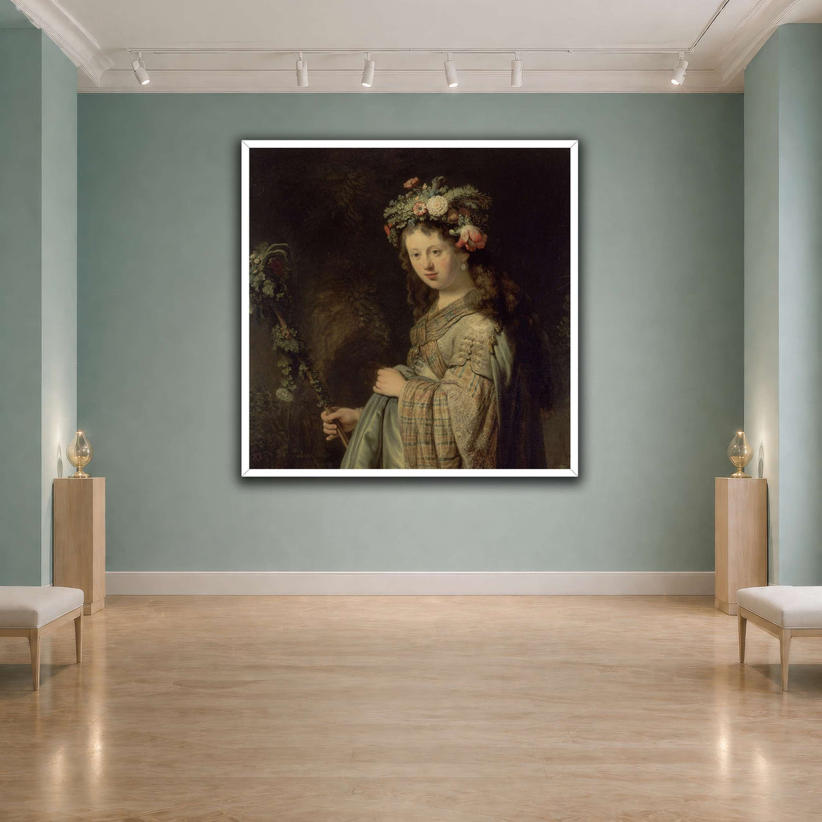 Флора_Rembrandt-van-Rijn cool-agallery
