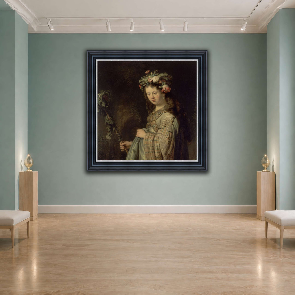 Флора_Rembrandt-van-Rijn cool-agallery