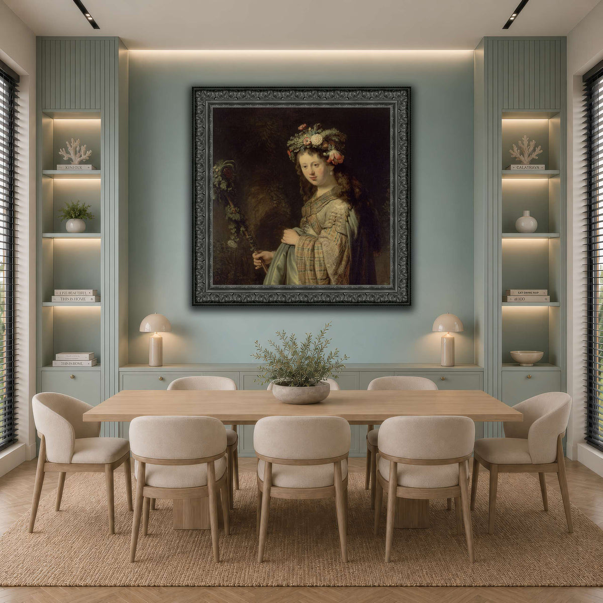 Флора_Rembrandt-van-Rijn cool-dining