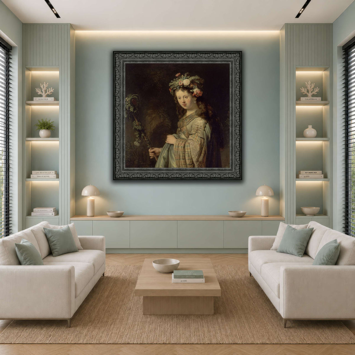 Флора_Rembrandt-van-Rijn cool-living room