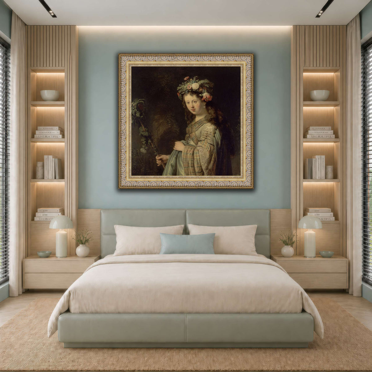 Флора_Rembrandt-van-Rijn cool-bedroom
