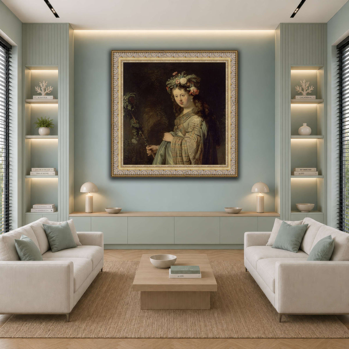 Флора_Rembrandt-van-Rijn cool-living room