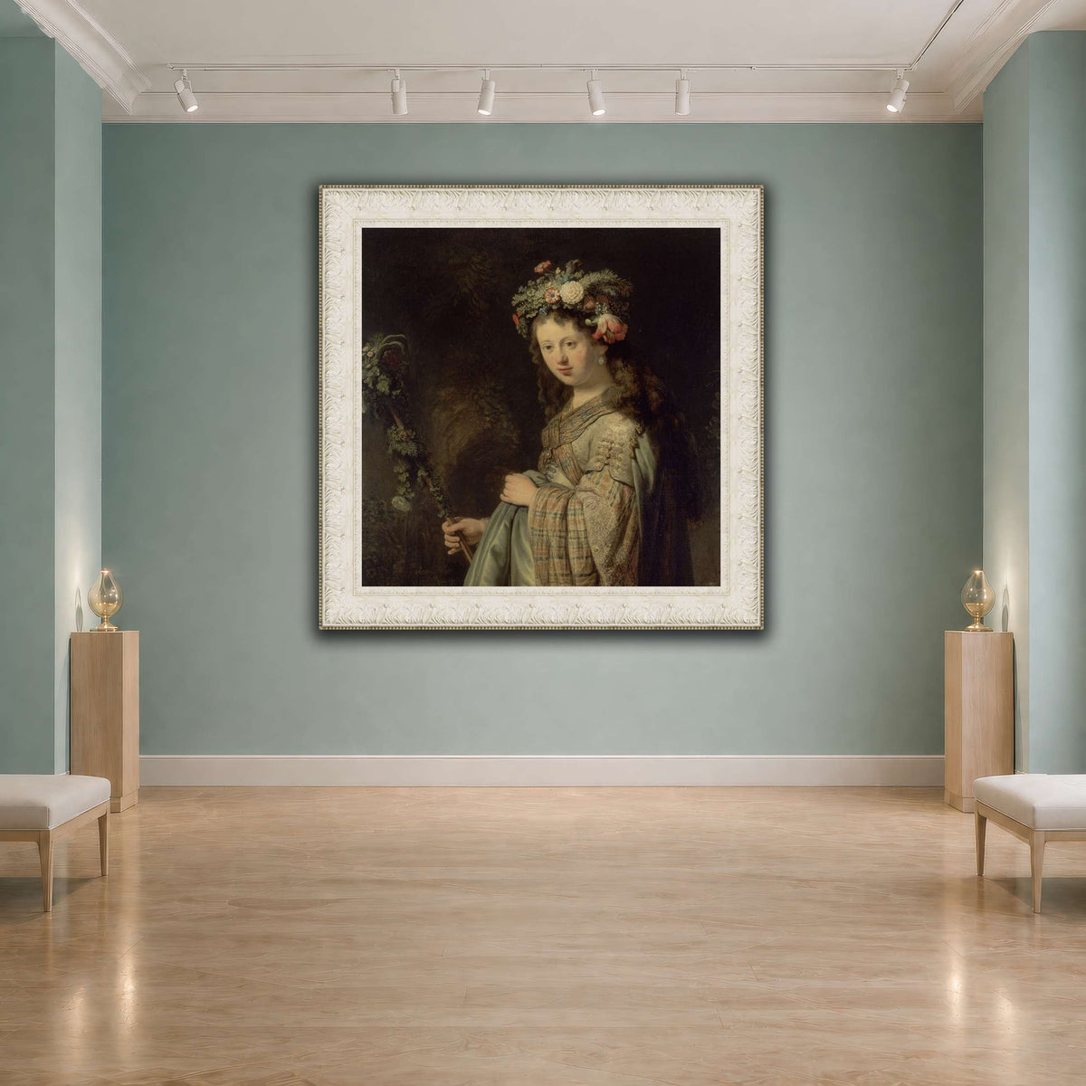 Флора_Rembrandt-van-Rijn cool-agallery