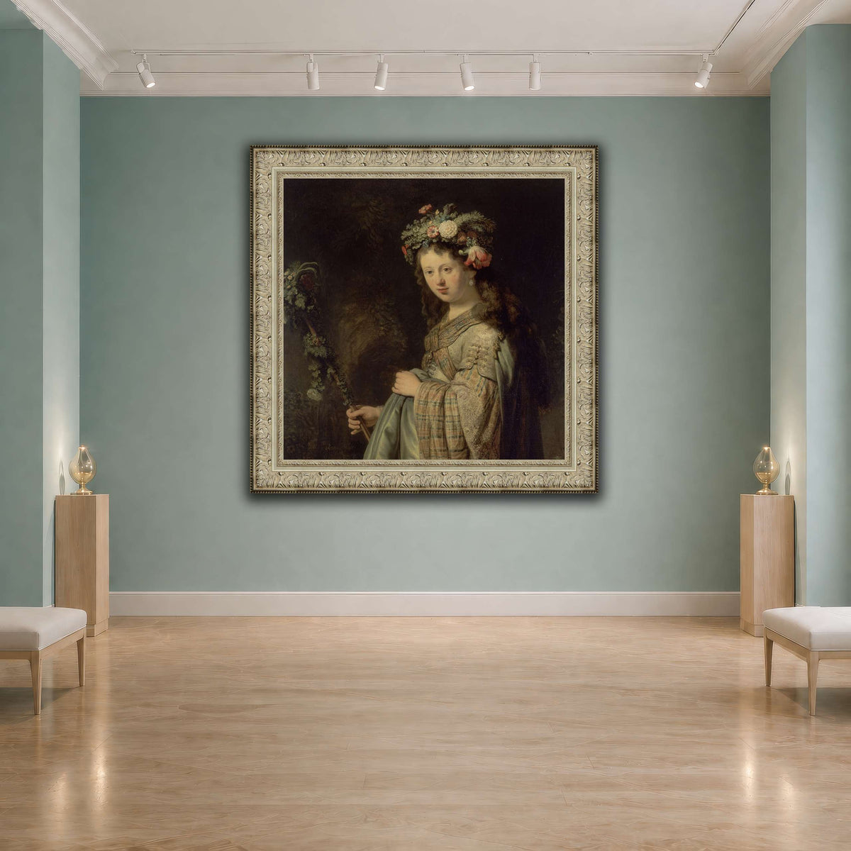 Флора_Rembrandt-van-Rijn cool-agallery