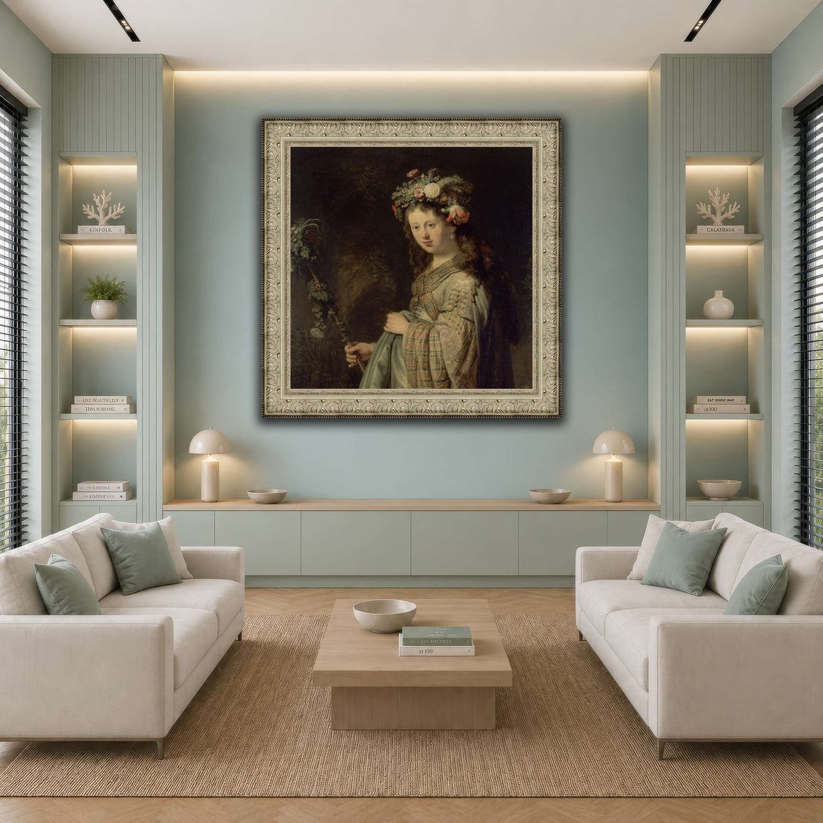 Флора_Rembrandt-van-Rijn cool-living room