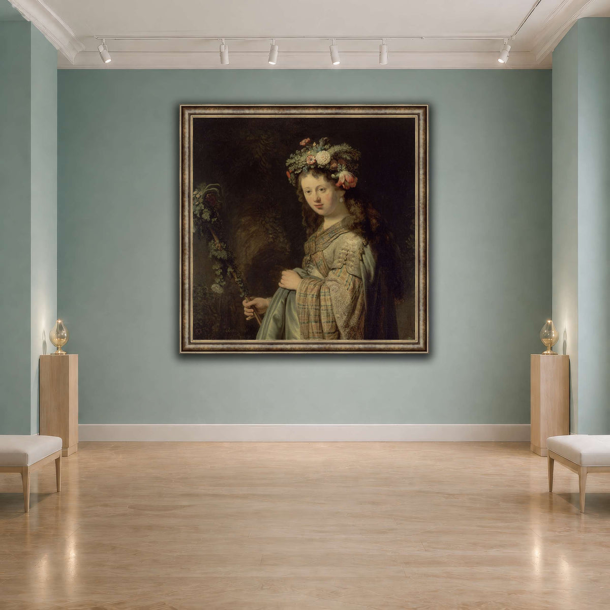 Флора_Rembrandt-van-Rijn cool-agallery