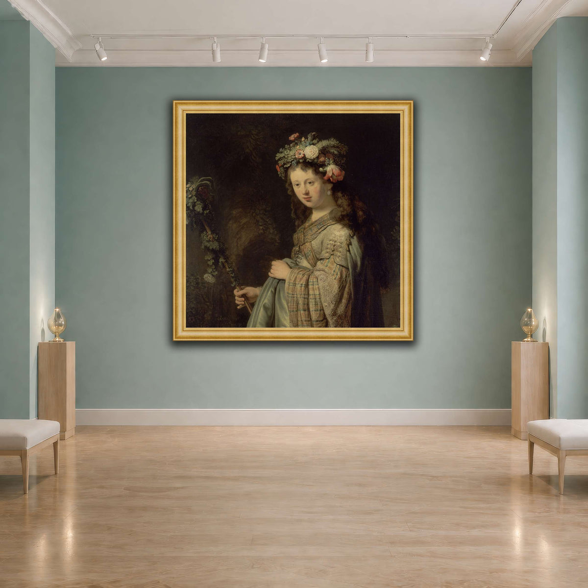 Флора_Rembrandt-van-Rijn cool-agallery