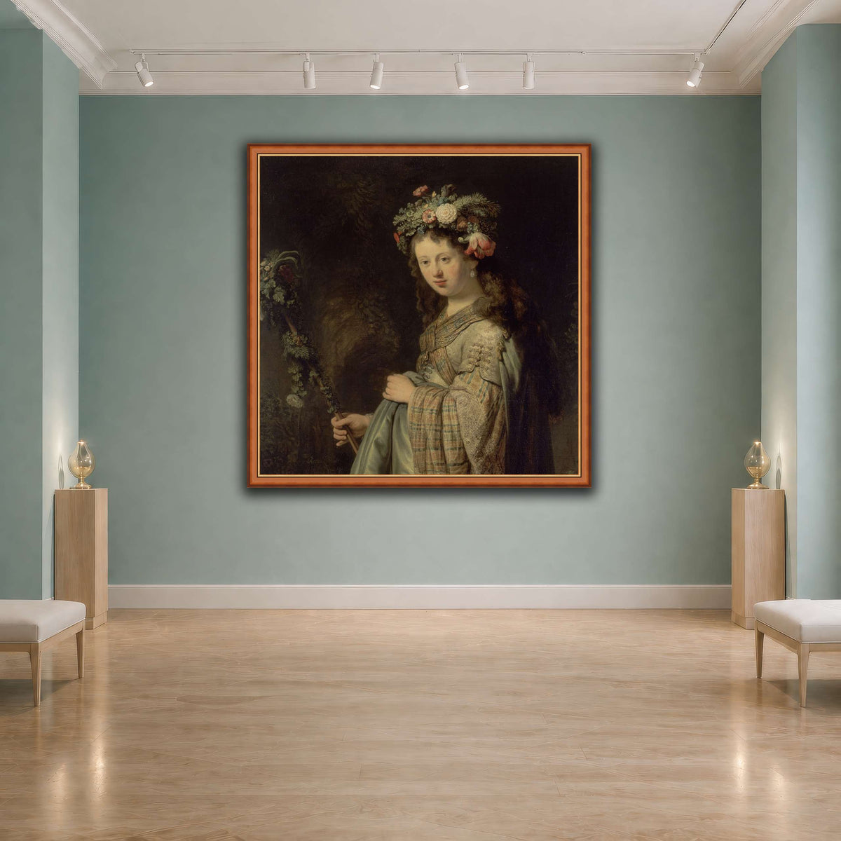 Флора_Rembrandt-van-Rijn cool-agallery